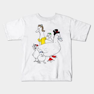 Duck Blur Kids T-Shirt